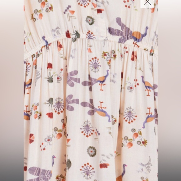 Roma Peakock Dress 2/3 - Picture 9 of 9